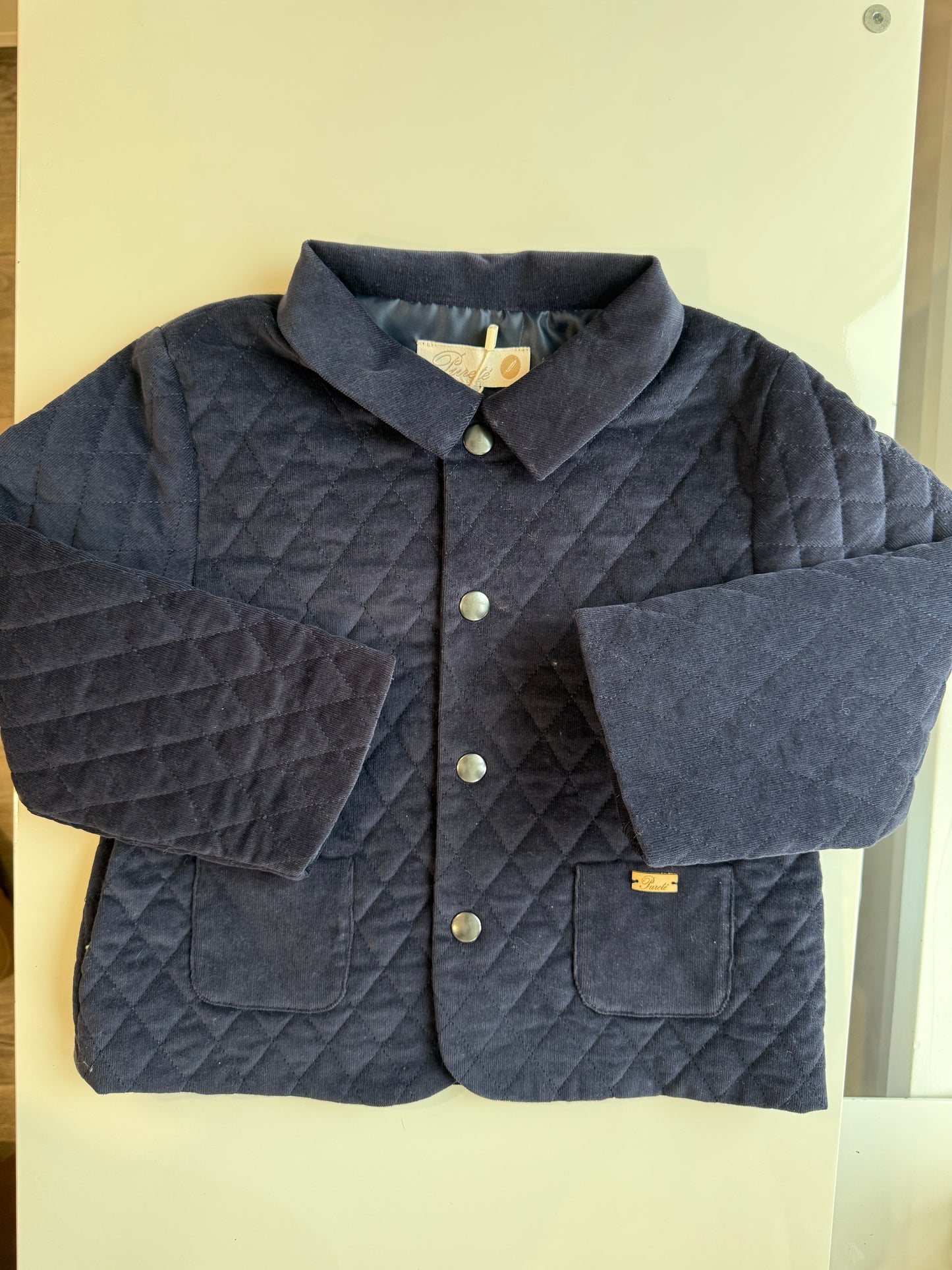 Nathaniel Velvet Quilted Jacket