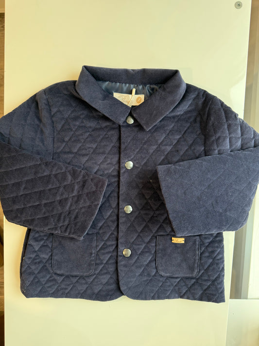 Nathaniel Velvet Quilted Jacket