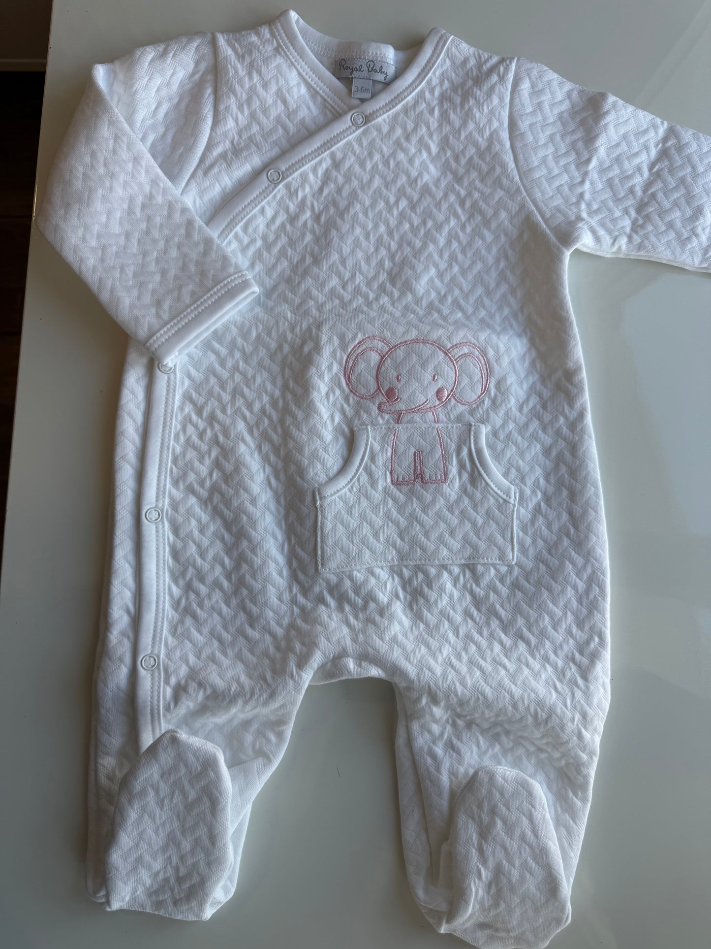 RB Elephant Motif Footie