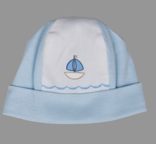 Blue Sailboat Hat