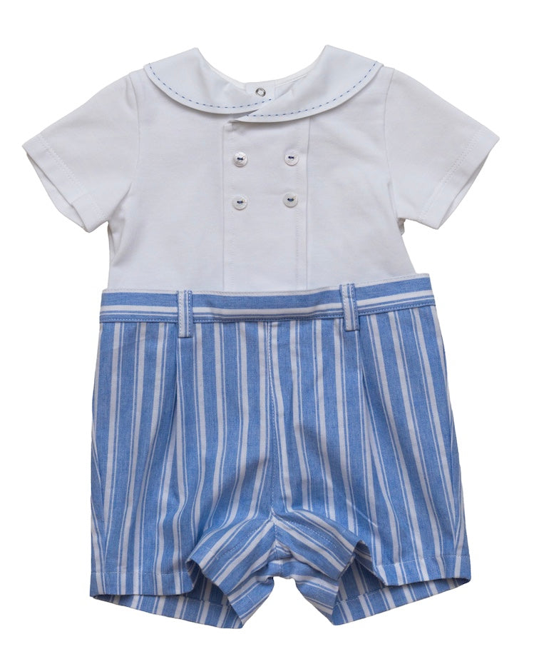 Nathan Collared Romper