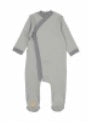 Knit Trim Wrap Footie