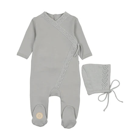 Knit Twist Layette Set