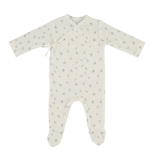 Lou Wrap Overall Leaf Whisper New Born