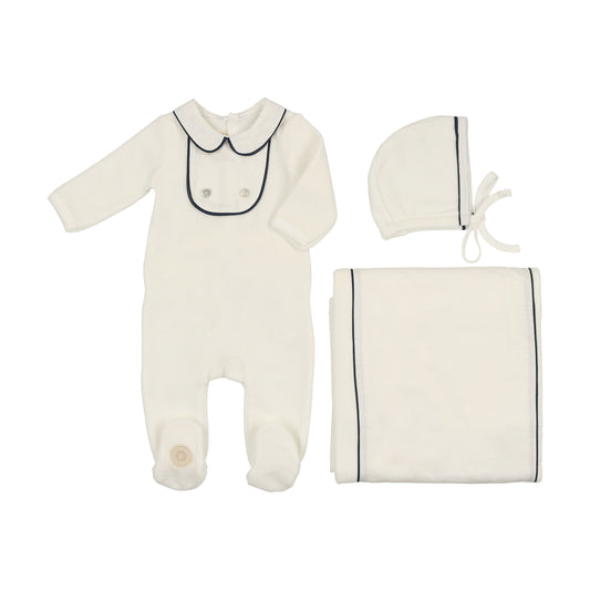 Double Button Boys Layette  Set