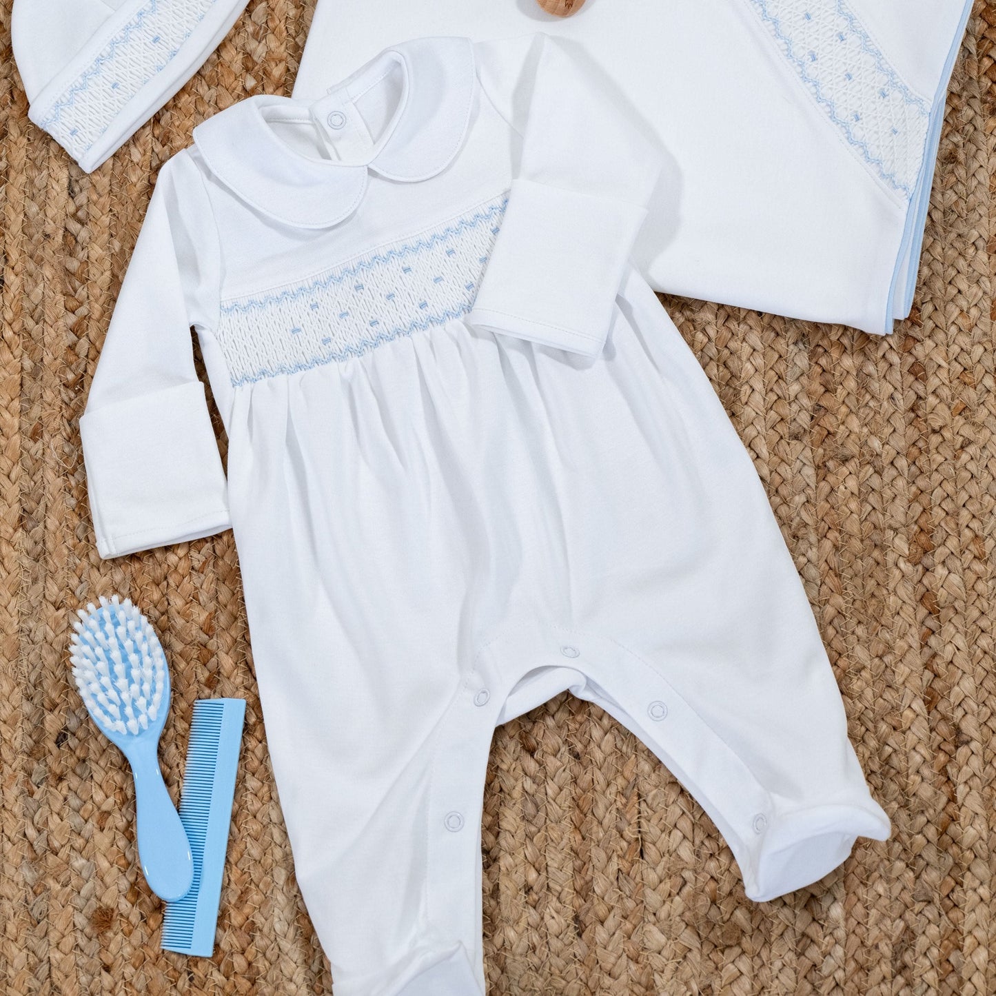Rony Babygrow Smocked Footie