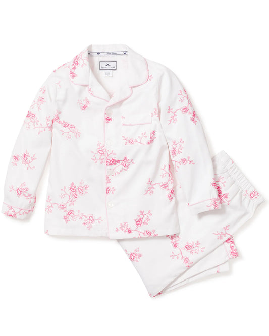 Womans English Rose floral pajama set