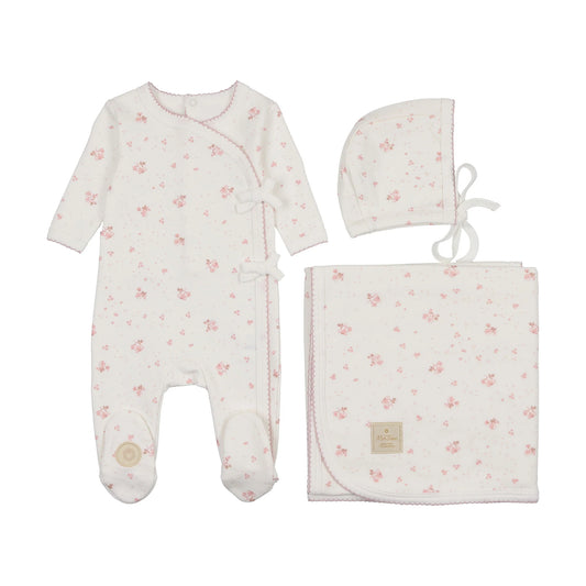 Scattered Blossoms Layette Set