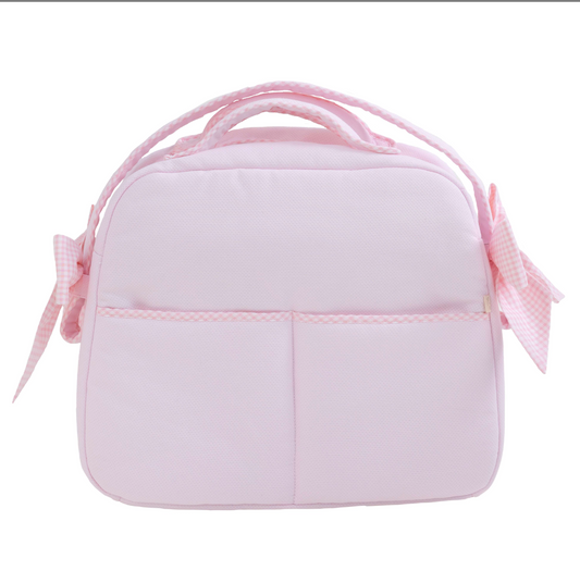 Vichy Maternity Bag W/ Bows
