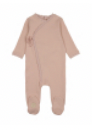 Knit Trim Wrap Footie