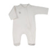 ARNY | Baby Ivory Pima Cotton Zip-Up Pramsuit