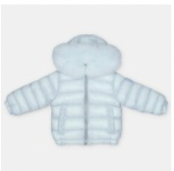 Pale Pink Puffer Coat