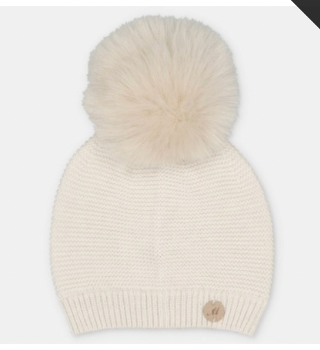 Knit Hat w/ Fur