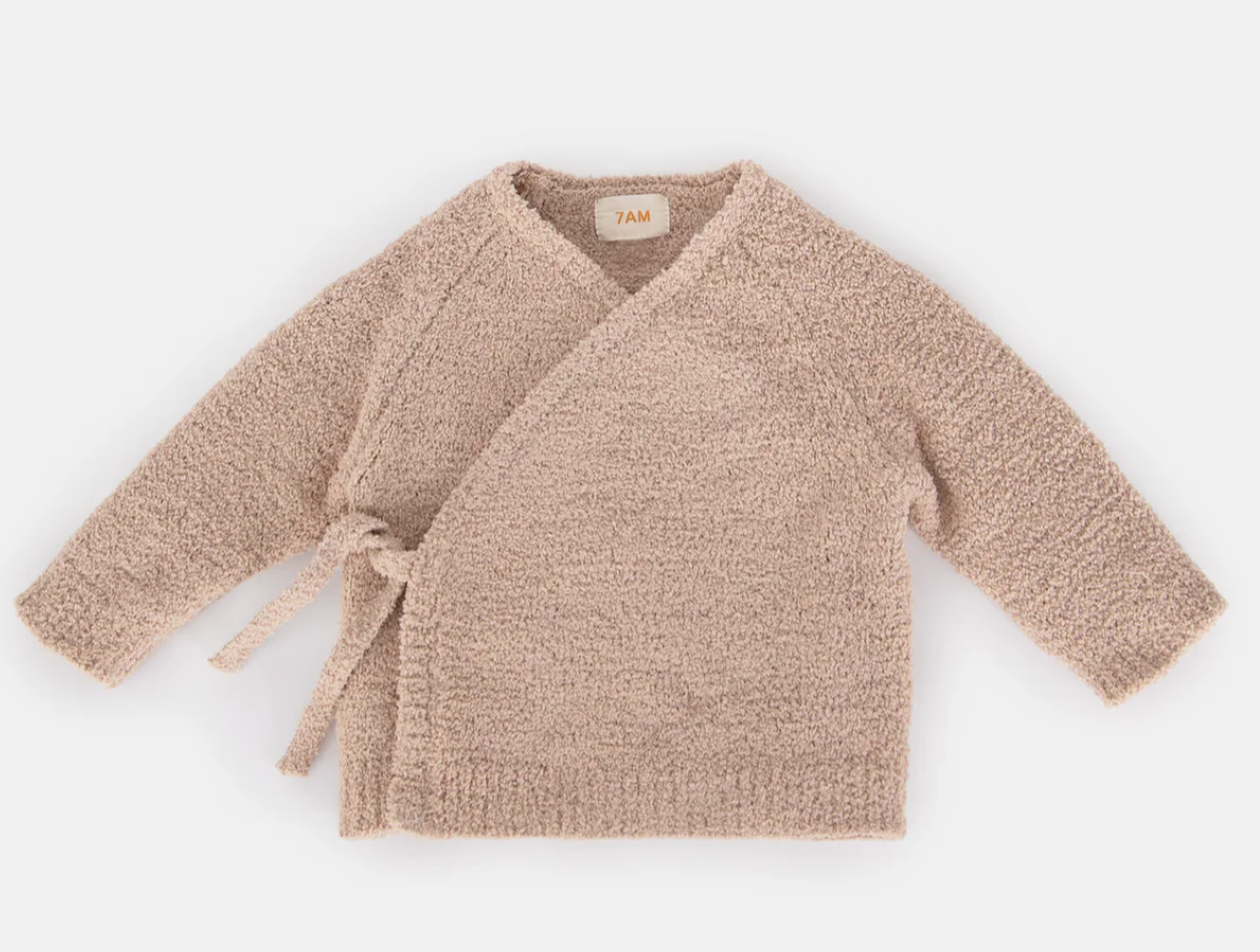 Fuzzy Wrap Top