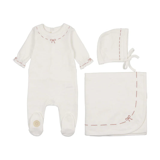 Soft Stitches Girls Layette Set