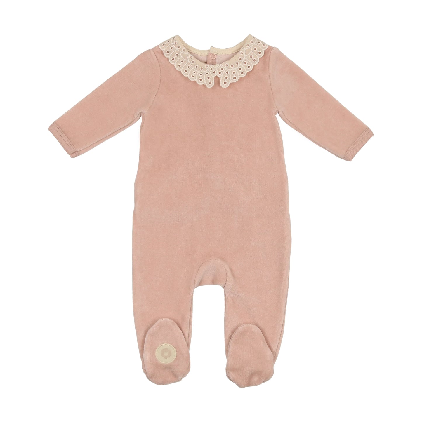 Tiny Eyelet Footie