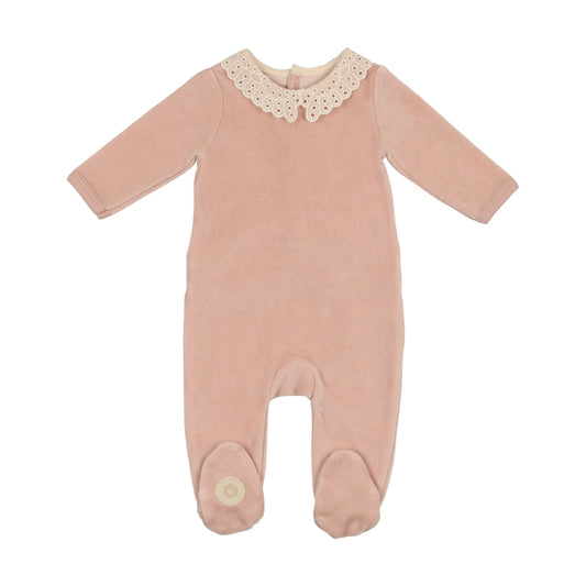 Tiny Eyelet Footie