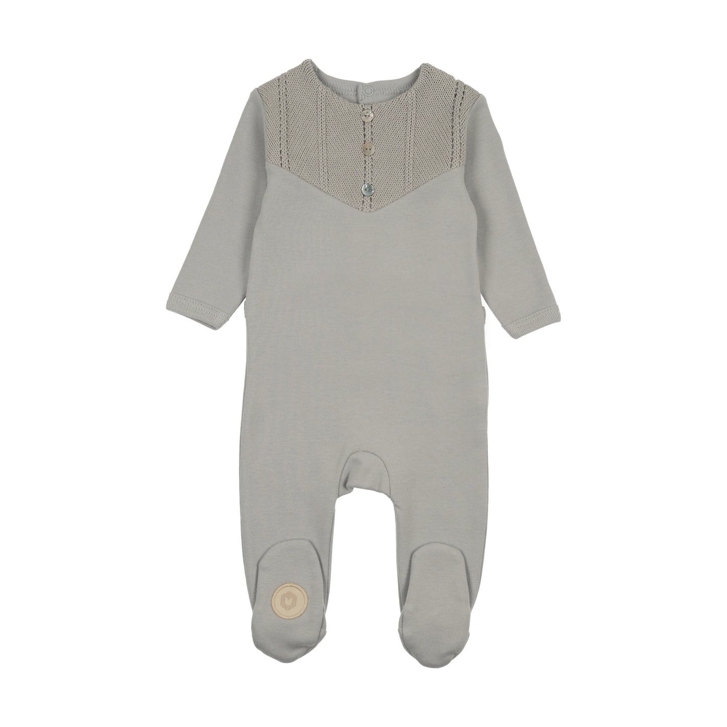 V-Knit Henley Footie