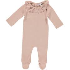 Bebe lace footie