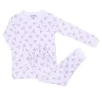 Baby's Teddy Essentials Pink Long Pajamas