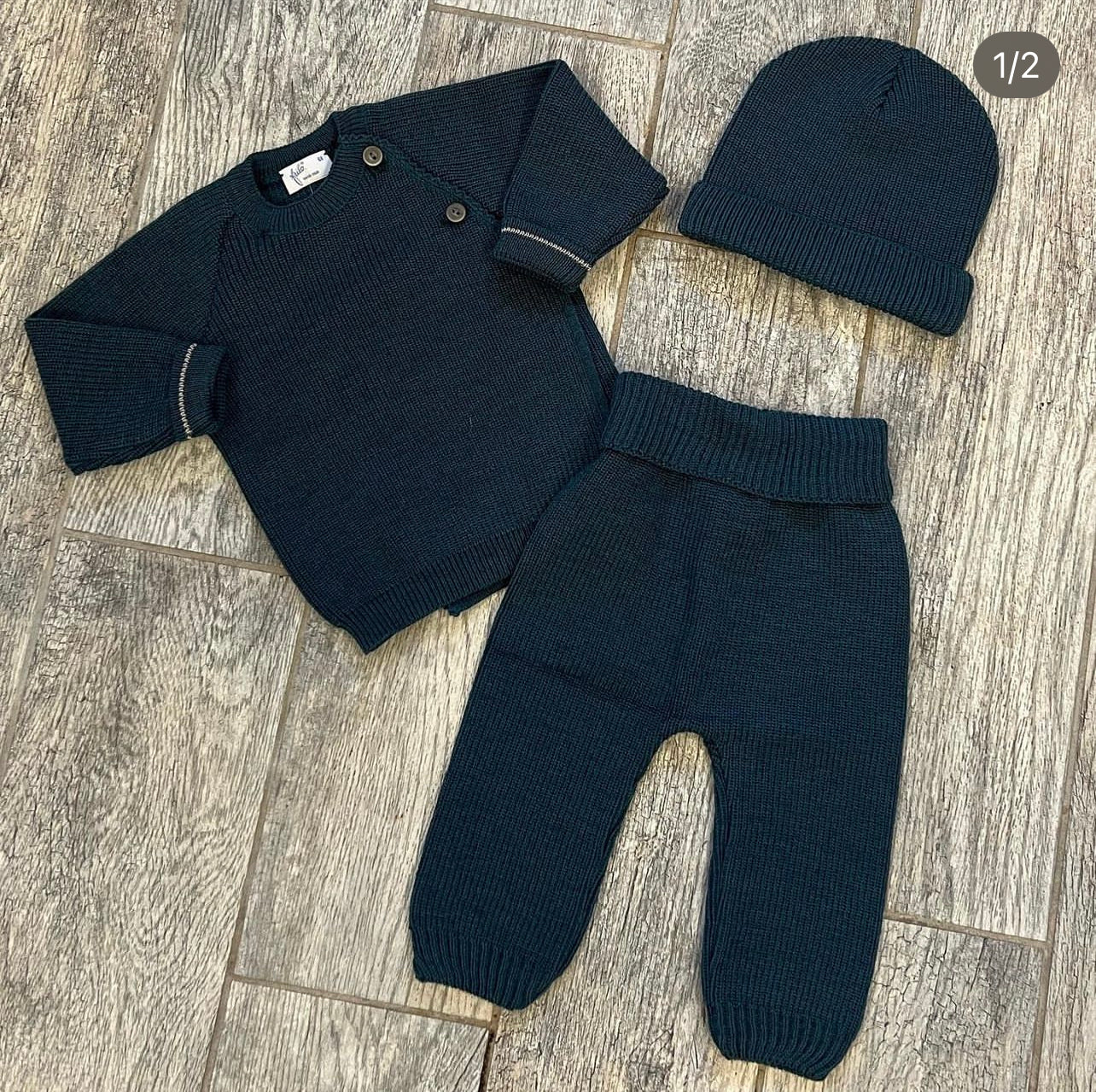 Frilo teal sweater