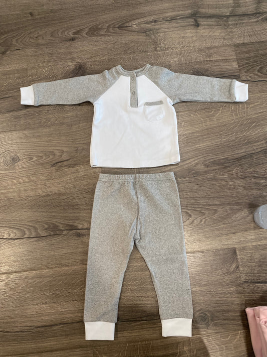 Hide & seek blue w grey legs & sleeves