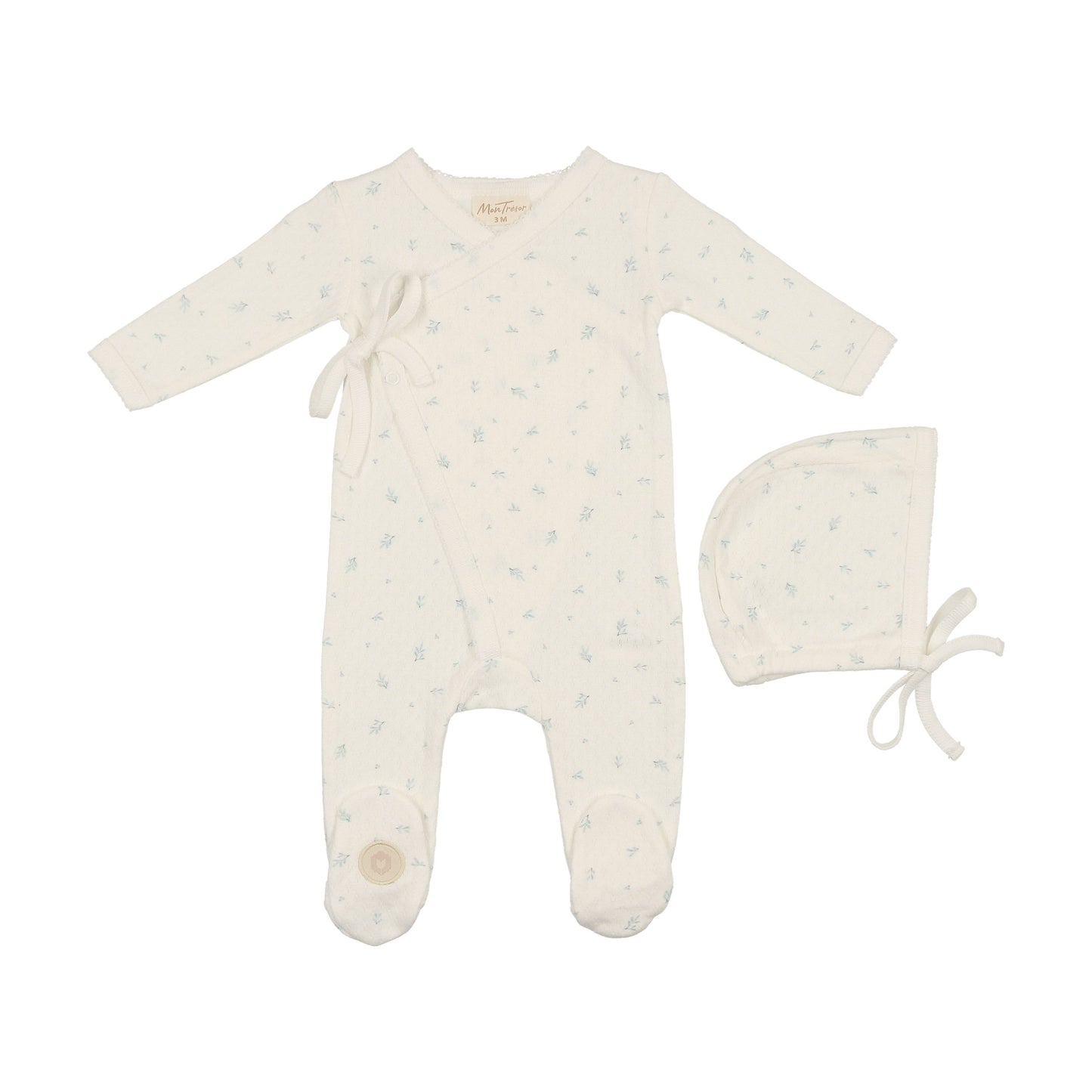Leaf Print Wrap Gift Set