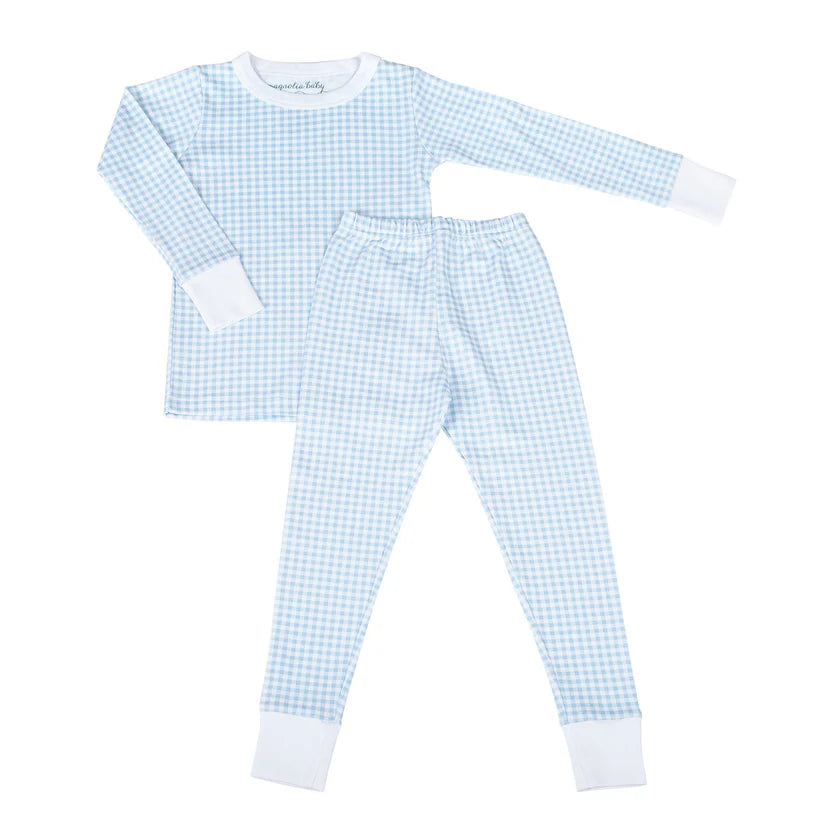 Mini Checks F24 Long Pajamas