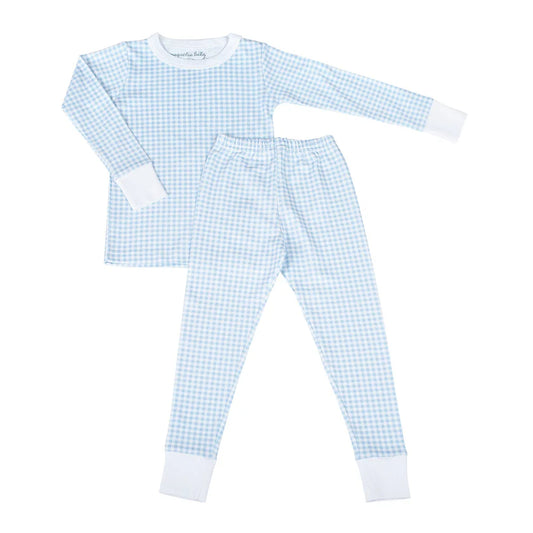 Mini Checks F24 Long Pajamas