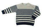 DK striped sweater