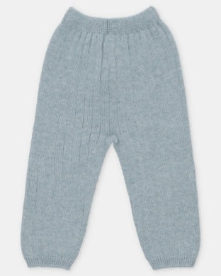 Rib knit pant