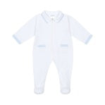 Sporty Chic Collared Footie