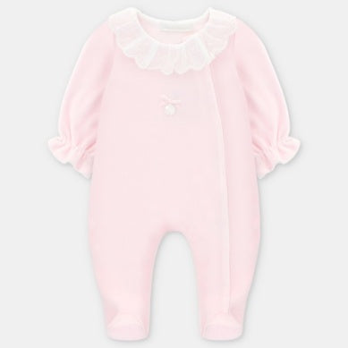 Eloise Velour Footie