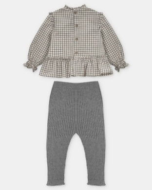 Moutard blouse set