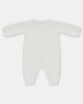 Ivory snow knit romper
