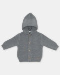 Glace hooded cardigan