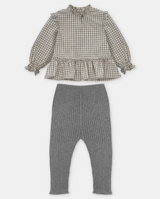 Moutard blouse set