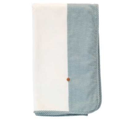 Green Gingham Blanket