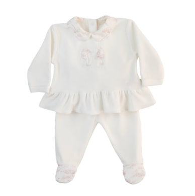 Amélie Vintage two Piece velour Set