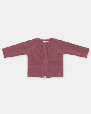 Plum Cardigan