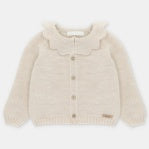 Scallop Collar Cardigan