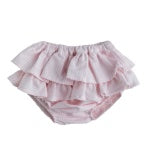 Pink stripe ruffle Bloomer