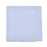 PETIT SWEENY | Boys Blue Organic Cotton Knitted Blanket