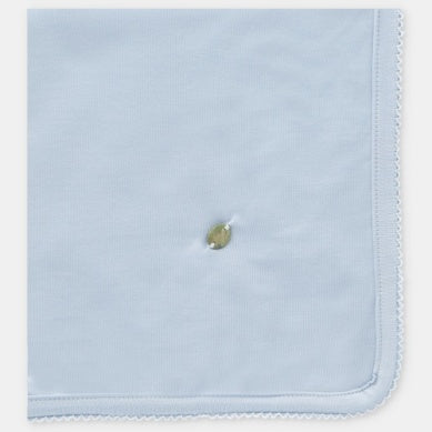 Basic Blue Baby Blanket