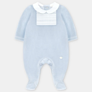Abraham Velour Footie