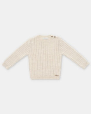 Rib crew Sweater