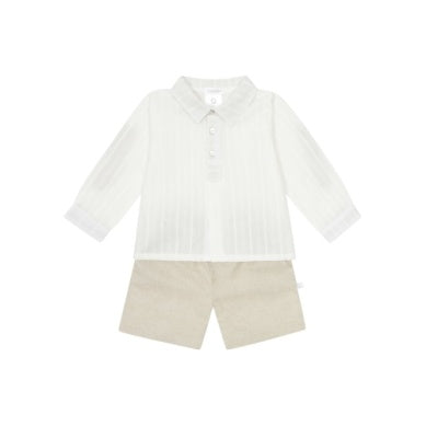 Neutral Boys short set