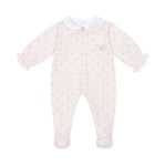 Gingham Bow Footie