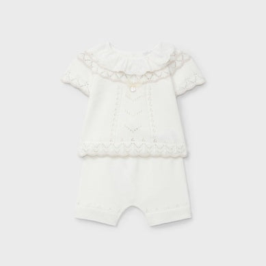 Mollie knit short set
