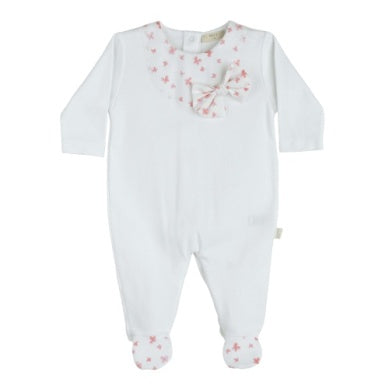 Petals Bow Footie